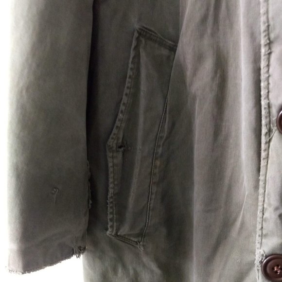 Vintage Army Coat - Picture 6 of 12